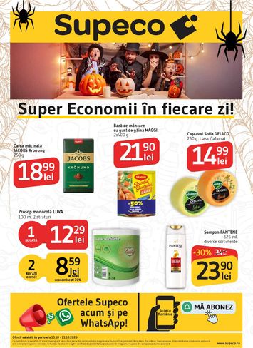 Catalogul Supeco - Supeco de la 15.10. până la 21.10. - pagina 1