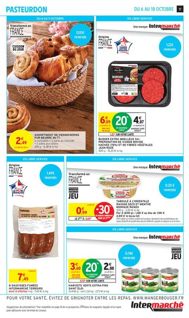 Catalogue Intermarché - Intermarché valable dès le 06/10 au 18/10 - page 17