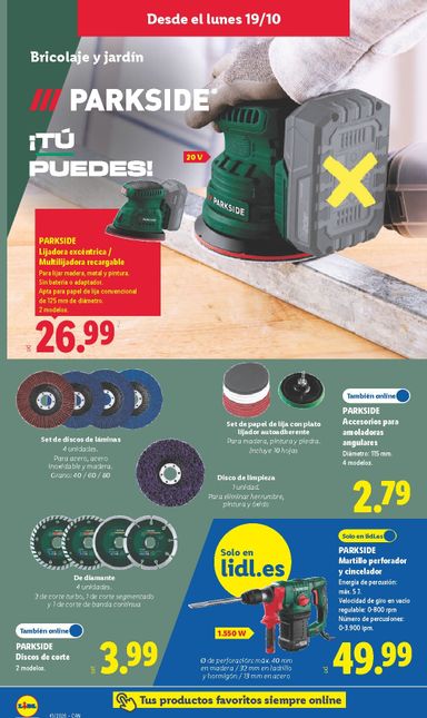 Folleto Lidl - Lidl - Bazar Canarias del 19/10 al 25/10 - página 2