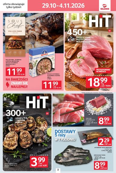 Gazetka Selgros - Selgros cash&carry - Jeszcze więcej super promocji! od 29.10. do 04.11. - strona 2