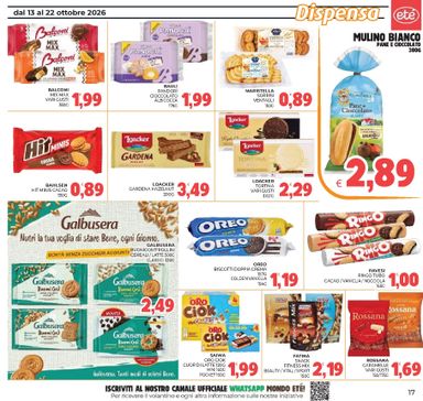 Volantino Eté - Eté valido dal 13/10 al 22/10 - pagina 17