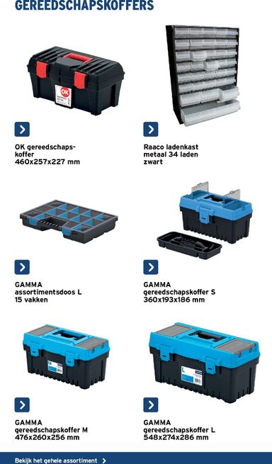 Folder Gamma - Gamma - Gereedschapsspecial van 17/06 tot 31/12 - side 40
