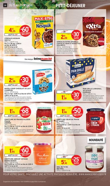 Catalogue Intermarché - Intermarché valable dès le 13/10 au 25/10 - page 22