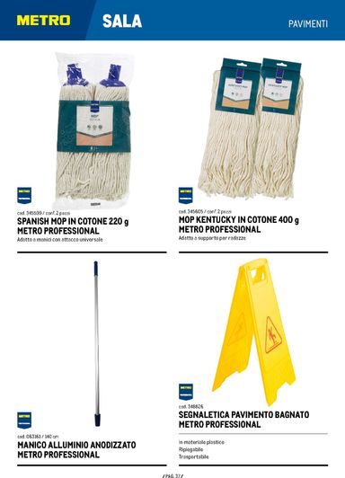 Volantino METRO - Metro - Catalogo Detergenza valido dal 04/06 al 04/06 - pagina 37
