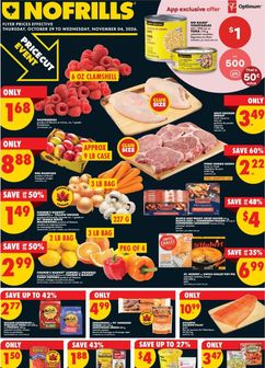 No Frills flyer from Thursday 10-29