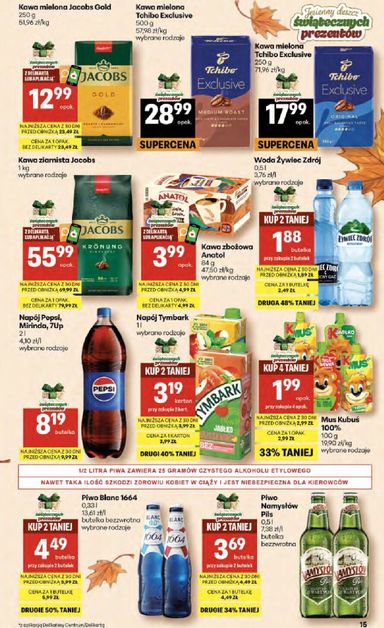 Gazetka Delikatesy Centrum - Delikatesy Centrum od 22.10. do 28.10. - strona 15