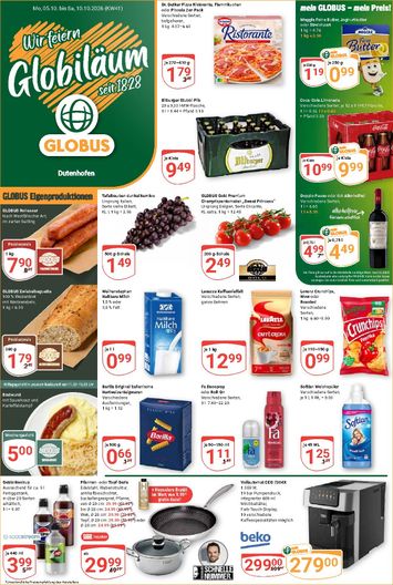 Prospekt Globus - Globus - Dutenhofen gültig ab 05.10. bis 10.10. - seite 1