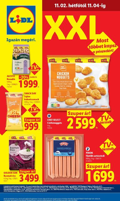 Akciós újság Lidl - Lidl érvényes 10.29.-tól 11.04.-ig - 72 oldal