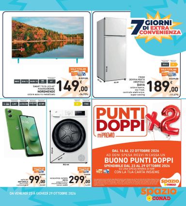 Volantino Spazio Conad - Spazio Conad valido dal 16/10 al 29/10 - pagina 39