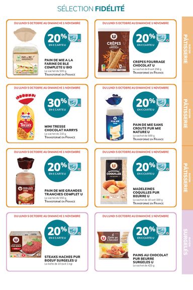 Catalogue Super U - Super U - Ma sélection Carte U valable dès le 05/10 au 01/11 - page 39