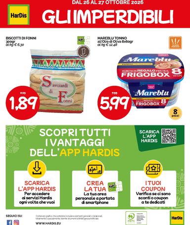 Volantino Hardis - Hardis valido dal 19/10 al 27/10 - pagina 16