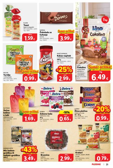 Katalog Plodine - Plodine vrijedi od 14.10. do 20.10. - stranica 31