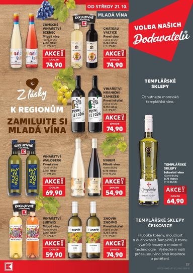 Leták Kaufland - Kaufland - Ostrava od 21.10. do 27.10. - strana 37
