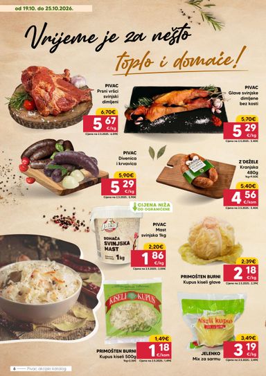 Katalog Pivac - Pivac vrijedi od 19.10. do 25.10. - stranica 6