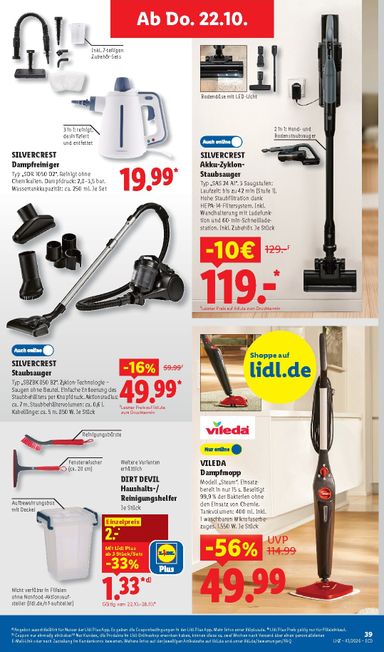 Prospekt Lidl - Lidl - Angebot der Woche gültig ab 19.10. bis 24.10. - seite 31