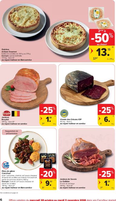 Folder Carrefour - Carrefour Market van 28/10 tot 03/11 - side 6