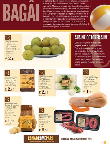 Volantino Spazio Conad - Spazio Conad - Localismo Emilia valido dal 08/10 al 21/10 - pagina 3