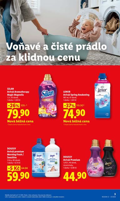Leták Lidl - Lidl - Ceny v klidu od 07.09. do 30.11. - strana 3