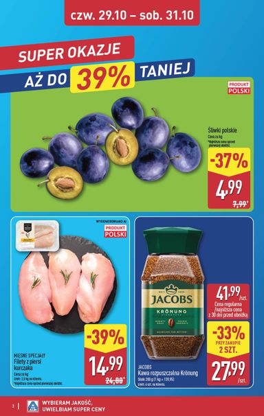 Gazetka ALDI - ALDI - Oferta weekendowa od 29.10. do 31.10. - strona 2