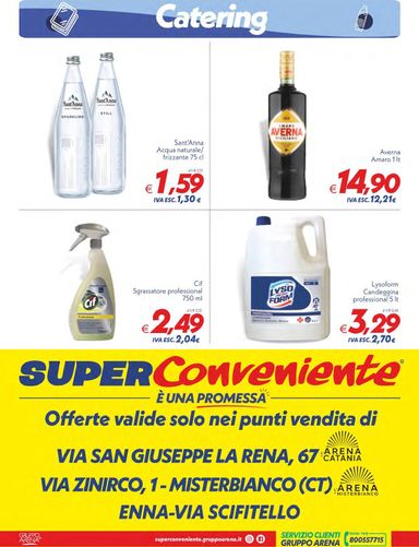 Volantino Super Conveniente - Super Conveniente - Catering valido dal 13/10 al 22/10 - pagina 4