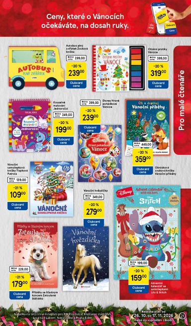 Leták Tesco - Tesco - Vánoční katalog hraček od 26.10. do 17.11. - strana 21