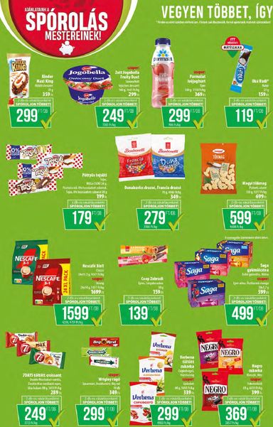 Akciós újság Coop - Coop - Tisza érvényes 10.29.-tól 11.04.-ig - 6 oldal