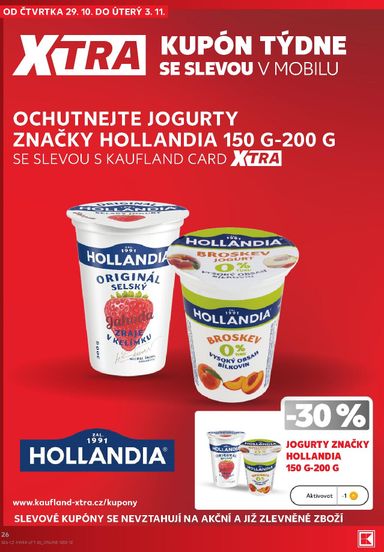 Leták Kaufland - Kaufland - Brno od 29.10. do 03.11. - strana 26