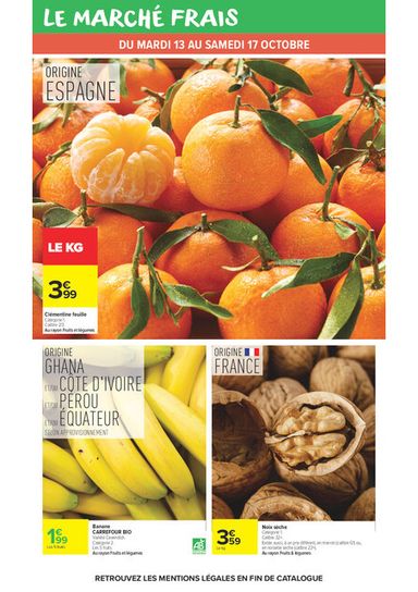 Catalogue Carrefour Market - Carrefour Market - Au Cœur du Goût valable dès le 13/10 au 25/10 - page 19