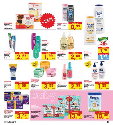 Volantino Interspar - INTERSPAR - Deutch valido dal 22/10 al 04/11 - pagina 27