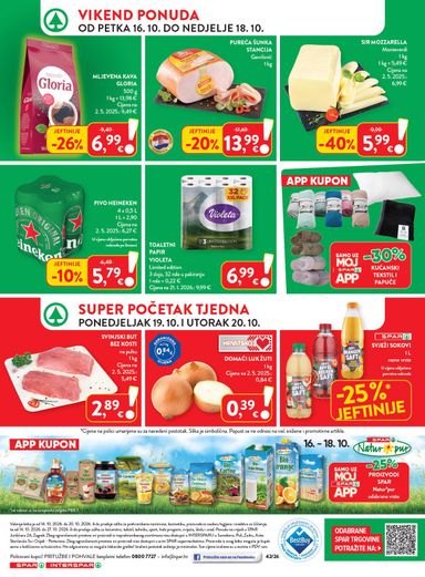 Katalog INTERSPAR - Interspar vrijedi od 14.10. do 20.10. - stranica 46