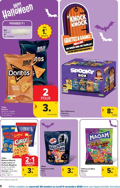 Folder Carrefour - Carrefour Hypermarchés van 28/10 tot 09/11 - side 6