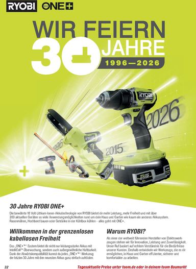 Prospekt toom - Toom - Gartenpflege & Teich gültig ab 01.03. bis 31.12. - seite 32