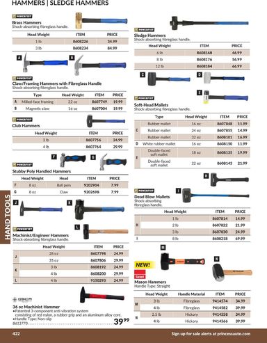 Flyer Princess Auto - Princess Auto - Hand Tools valid since 04-21 until 12-31 - page 30