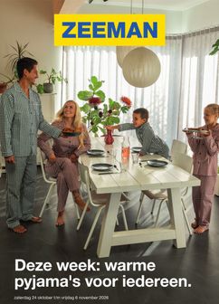 Zeeman folder van zaterdag 24/10