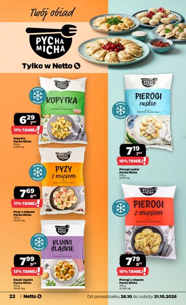Gazetka Netto - Netto - Food od 26.10. do 31.10. - strona 22