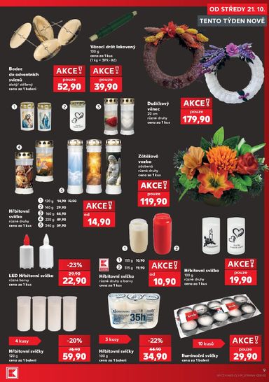 Leták Kaufland - Kaufland - Kolín - Spotřební zboží od 21.10. do 27.10. - strana 9