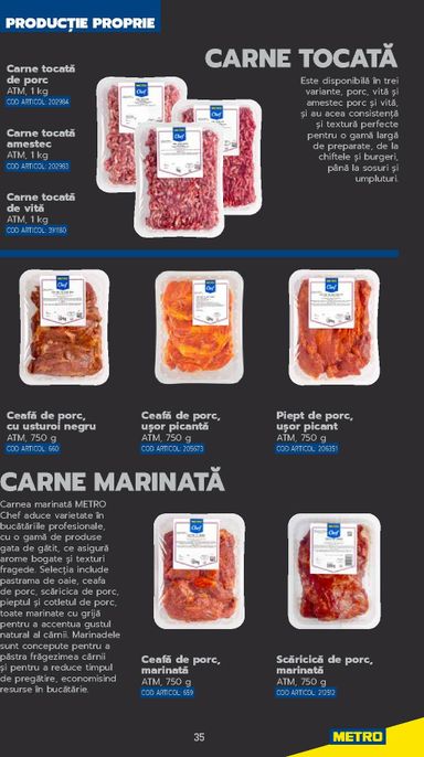 Catalogul Metro - Metro - Carne pentru Profesioniști de la 01.01. până la 31.12. - pagina 35
