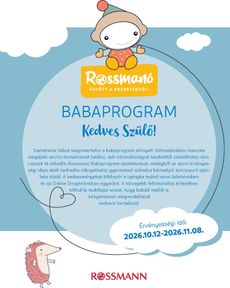 Rossmann - Babaprogram