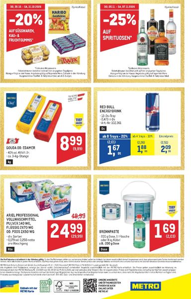 METRO-Flugblatt - Metro - Profi gültig ab 29.10. bis 11.11. - seite 56