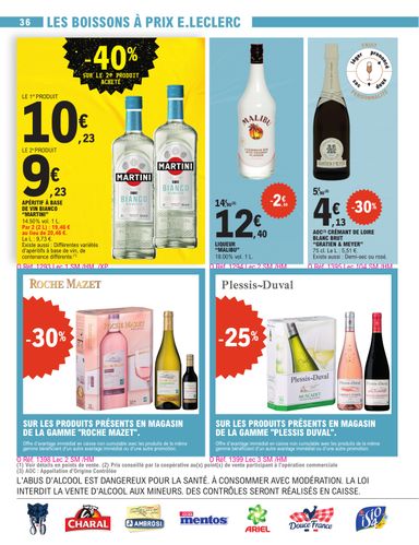 Catalogue E.Leclerc - E.Leclerc valable dès le 27/10 au 07/11 - page 36