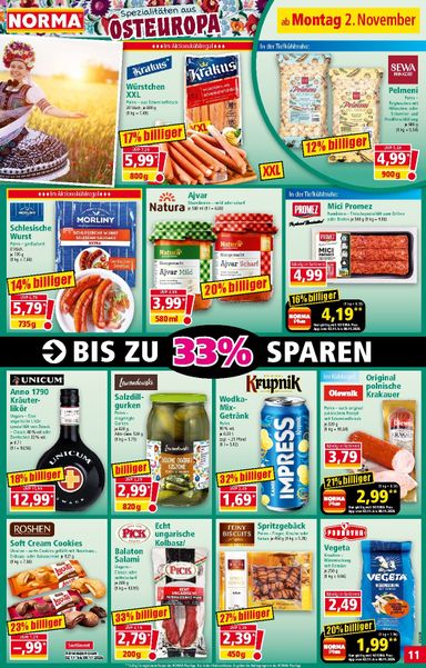 Prospekt Norma - Norma gültig ab 02.11. bis 07.11. - seite 11