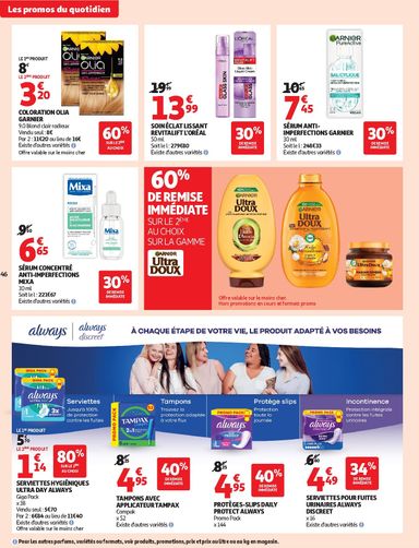 Catalogue Auchan - Auchan - Café, automne hypers valable dès le 06/10 au 18/10 - page 46