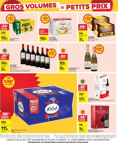 Catalogue Carrefour - Carrefour - Gros Volumes = Petits Prix valable dès le 22/10 au 09/11 - page 4