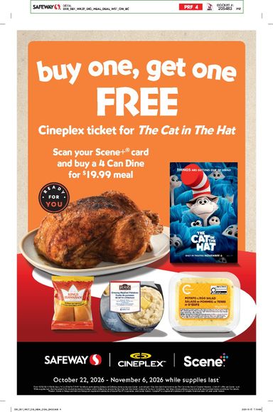 Flyer Safeway - Safeway valid since 10-29 until 11-04 - page 21
