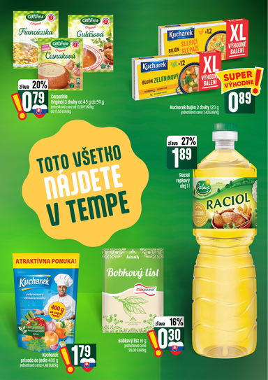 Leták COOP Jednota - COOP Jednota - Tempo od 08.10. do 14.10. - strana 37
