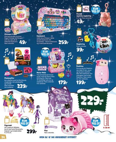 Brochurer Bilka - Bilka - Billies bedste legetøjskatalog gyldig fra 09.10. til 31.12. - side 24