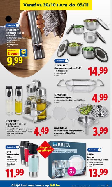Folder Lidl - Lidl van 26/10 tot 31/10 - side 25
