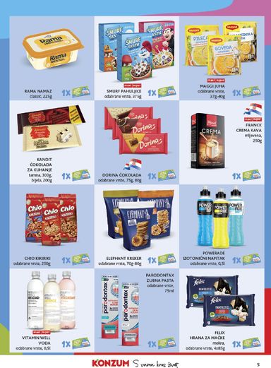 Katalog Konzum - Konzum vrijedi od 14.10. do 20.10. - stranica 5