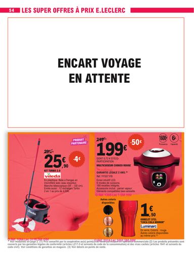 Catalogue E.Leclerc - E.Leclerc valable dès le 27/10 au 07/11 - page 58