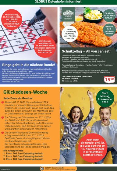 Prospekt Globus - Globus - Dutenhofen gültig ab 02.11. bis 07.11. - seite 28